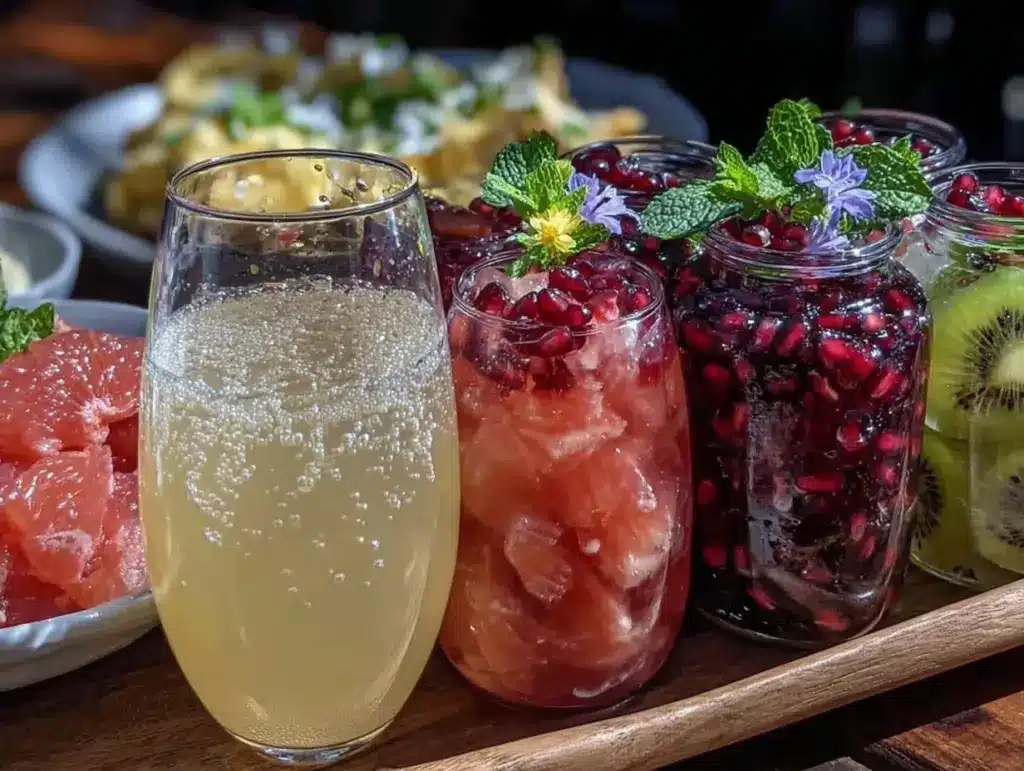 Galentines brunch mimosa bar kit - featured image