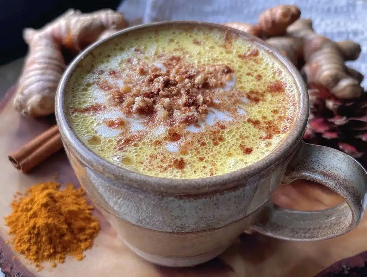 golden milk turmeric latte recipe preparation steps