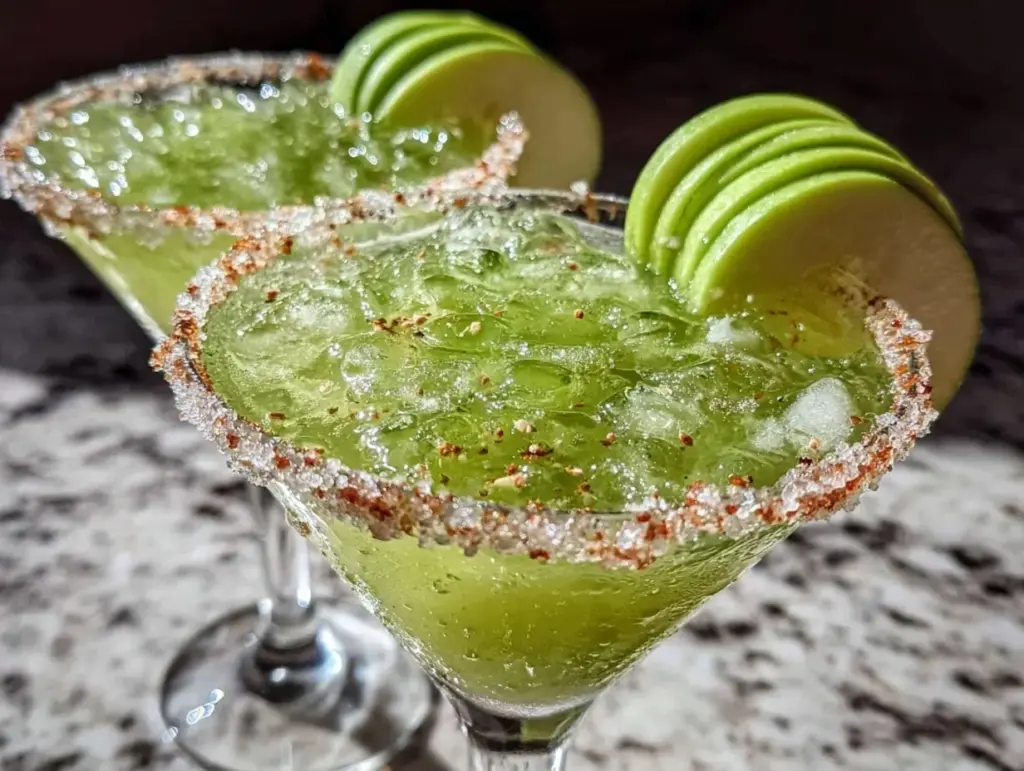 green apple martini - featured image