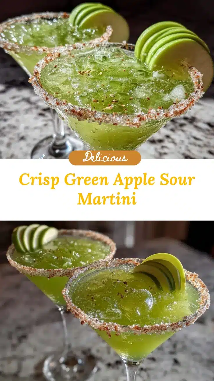 green apple martini recipe