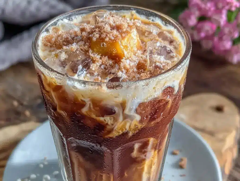 iced brown sugar oat milk shaken espresso - featured image