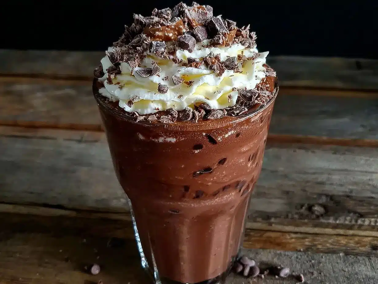 java chip frappuccino recipe preparation steps