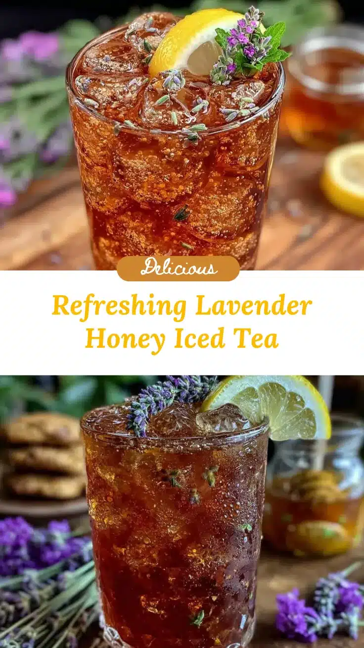 lavender honey iced tea recipe