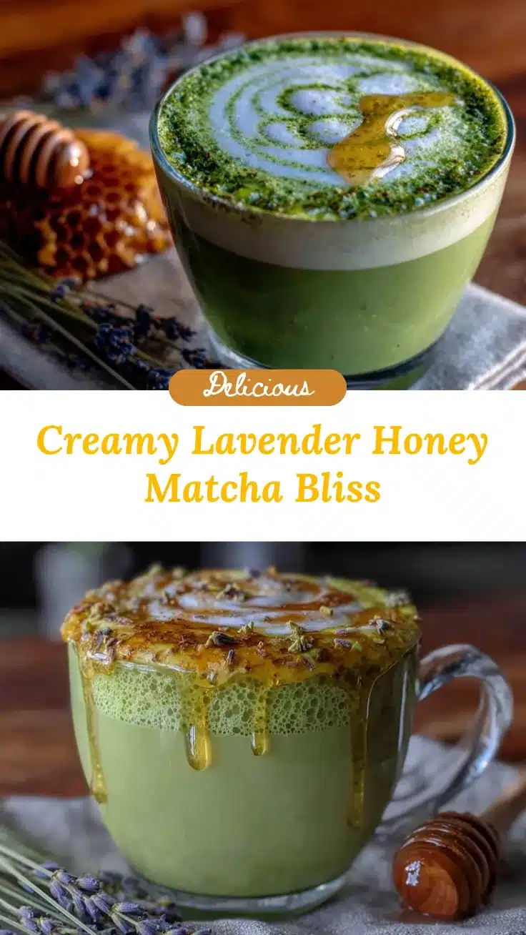 lavender honey matcha latte recipe