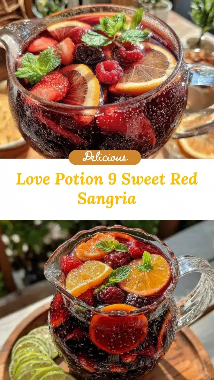 love potion 9 red wine sangria recipe