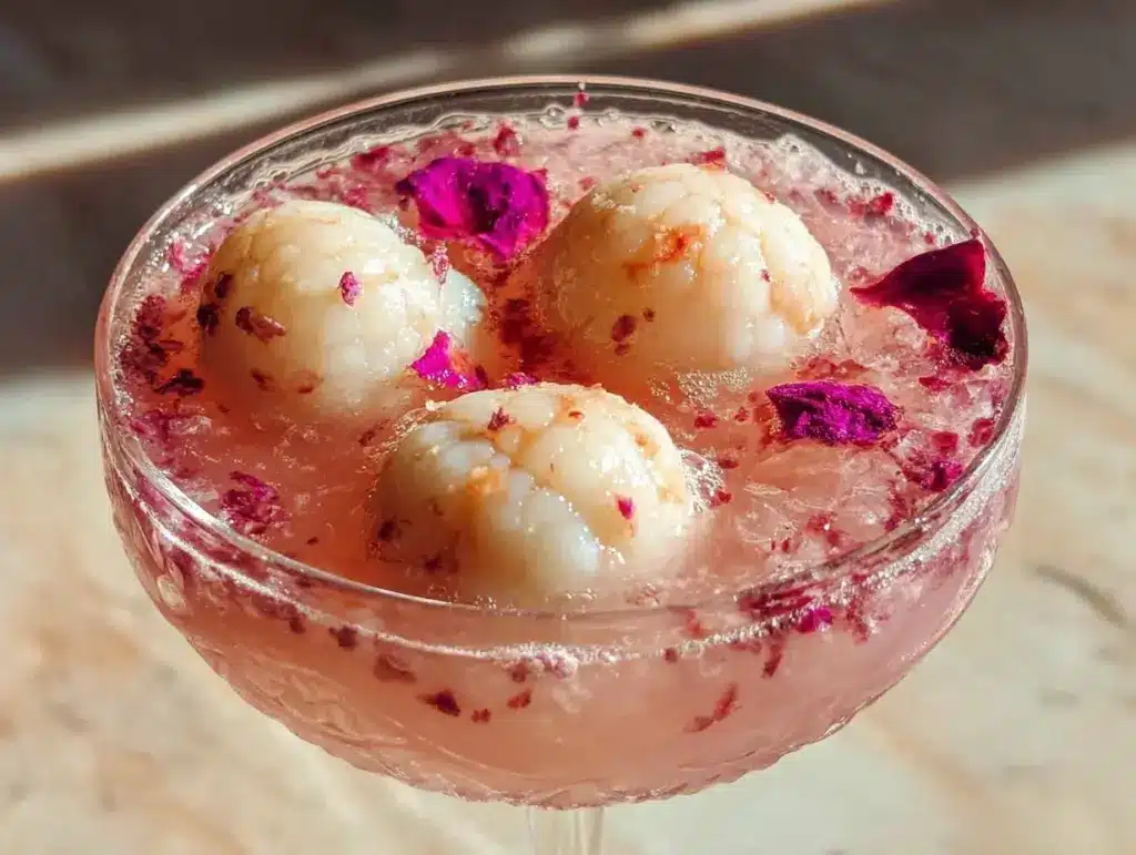 lychee martini recipe - featured image