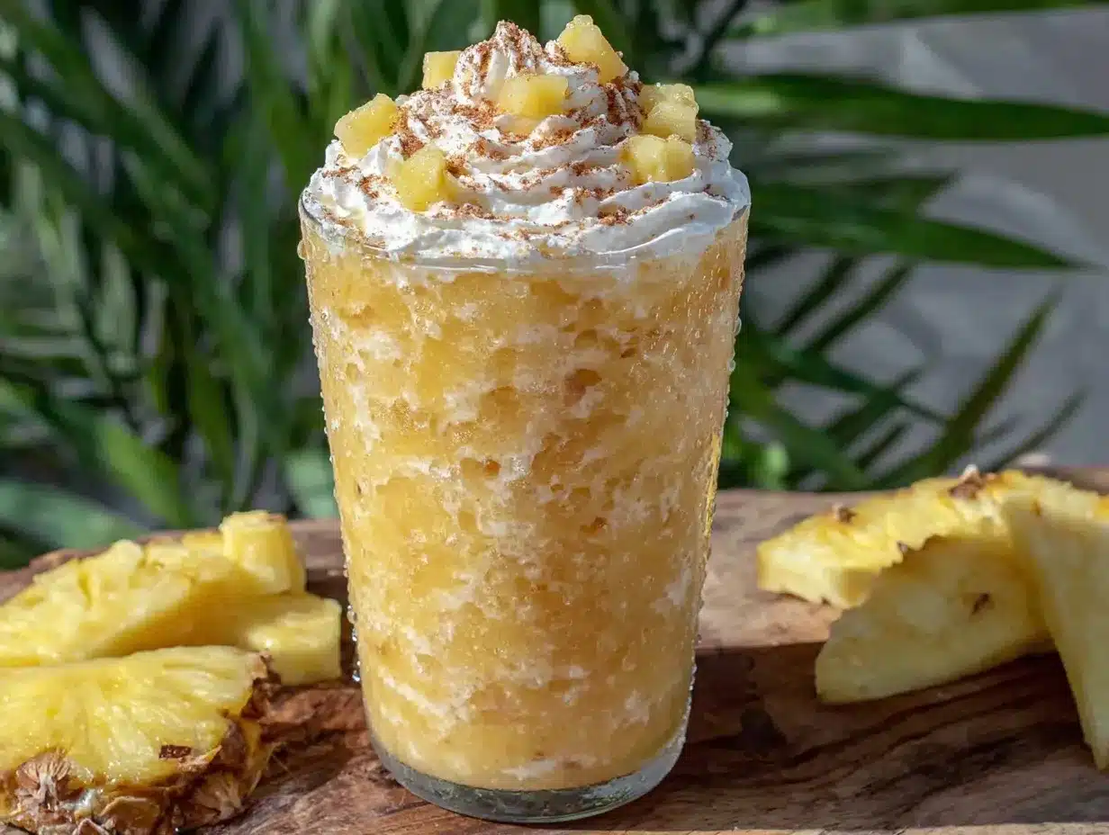 mango pineapple smoothie preparation steps
