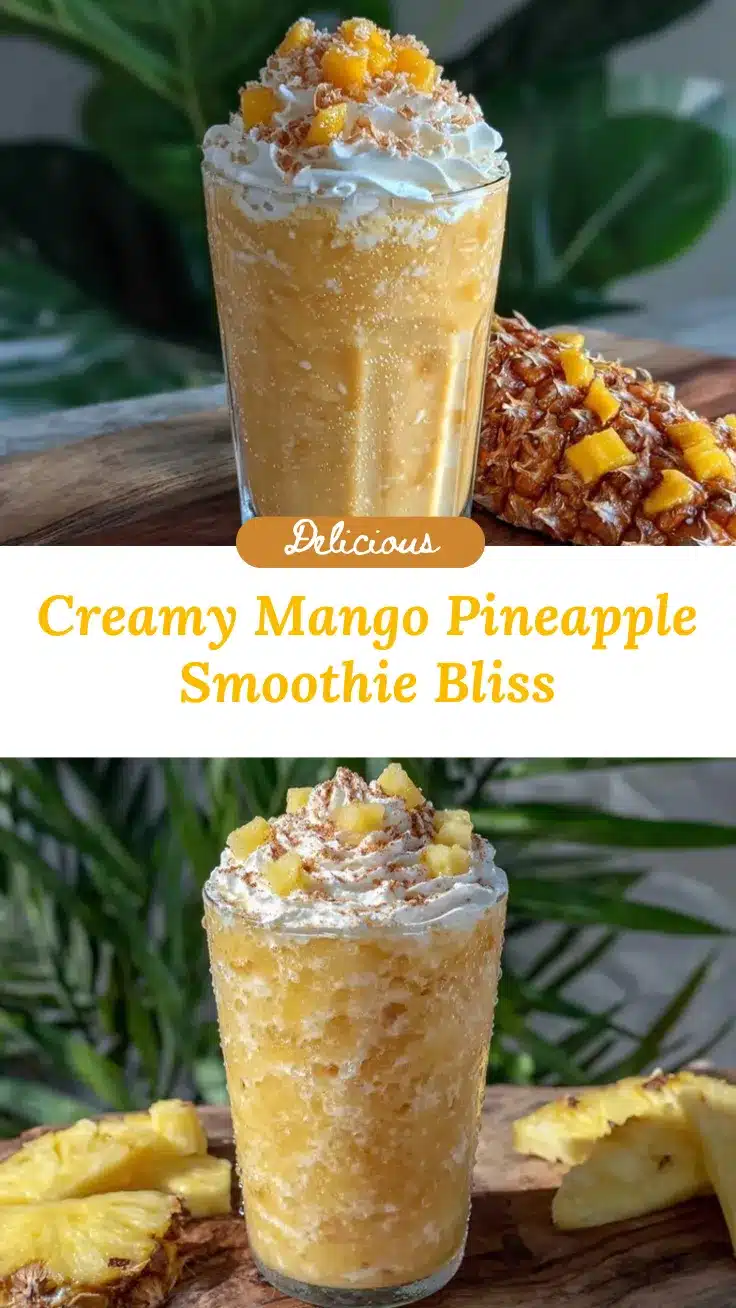 mango pineapple smoothie recipe