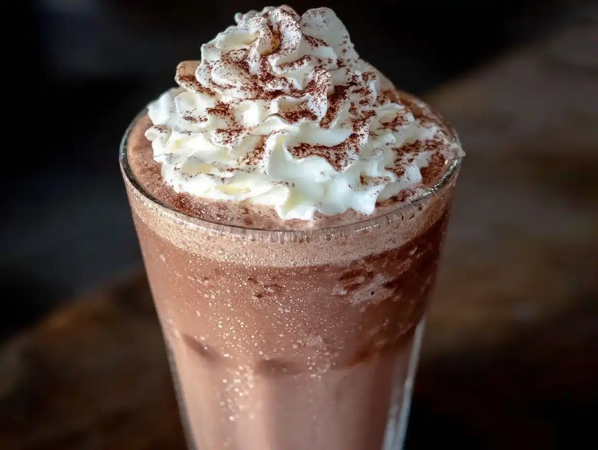 mocha frappuccino recipe preparation steps