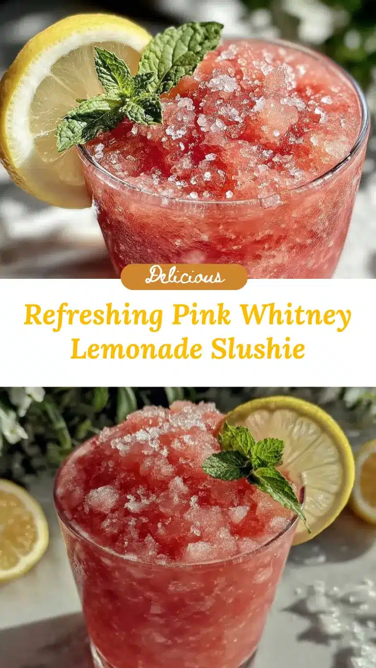 Pink Whitney Lemonade Slushie recipe