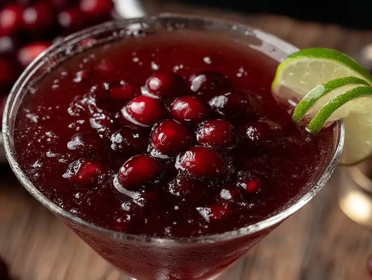 pomegranate cosmopolitan cocktail preparation steps