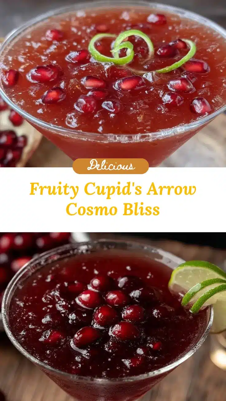 pomegranate cosmopolitan cocktail recipe