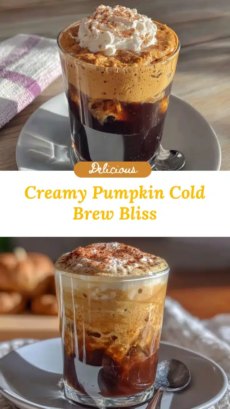 pumpkin cream cold brew recipe