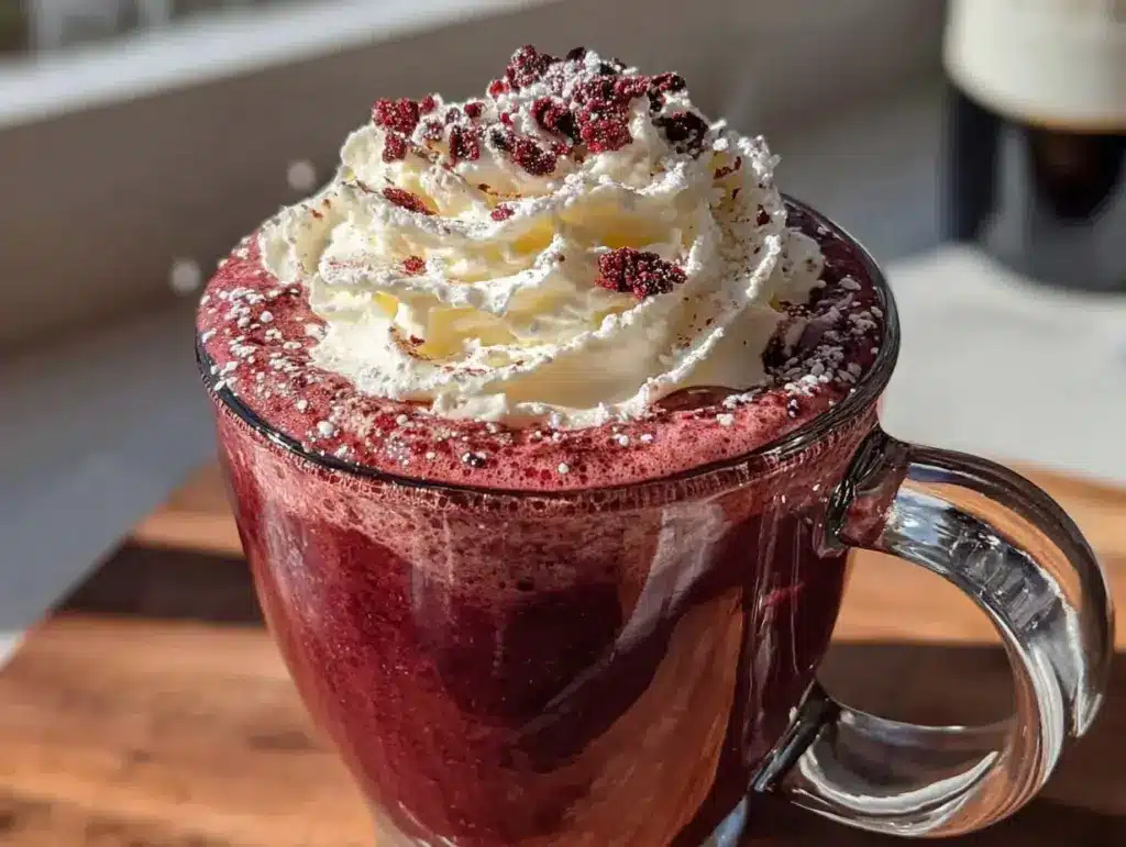 red velvet hot chocolate - featured image