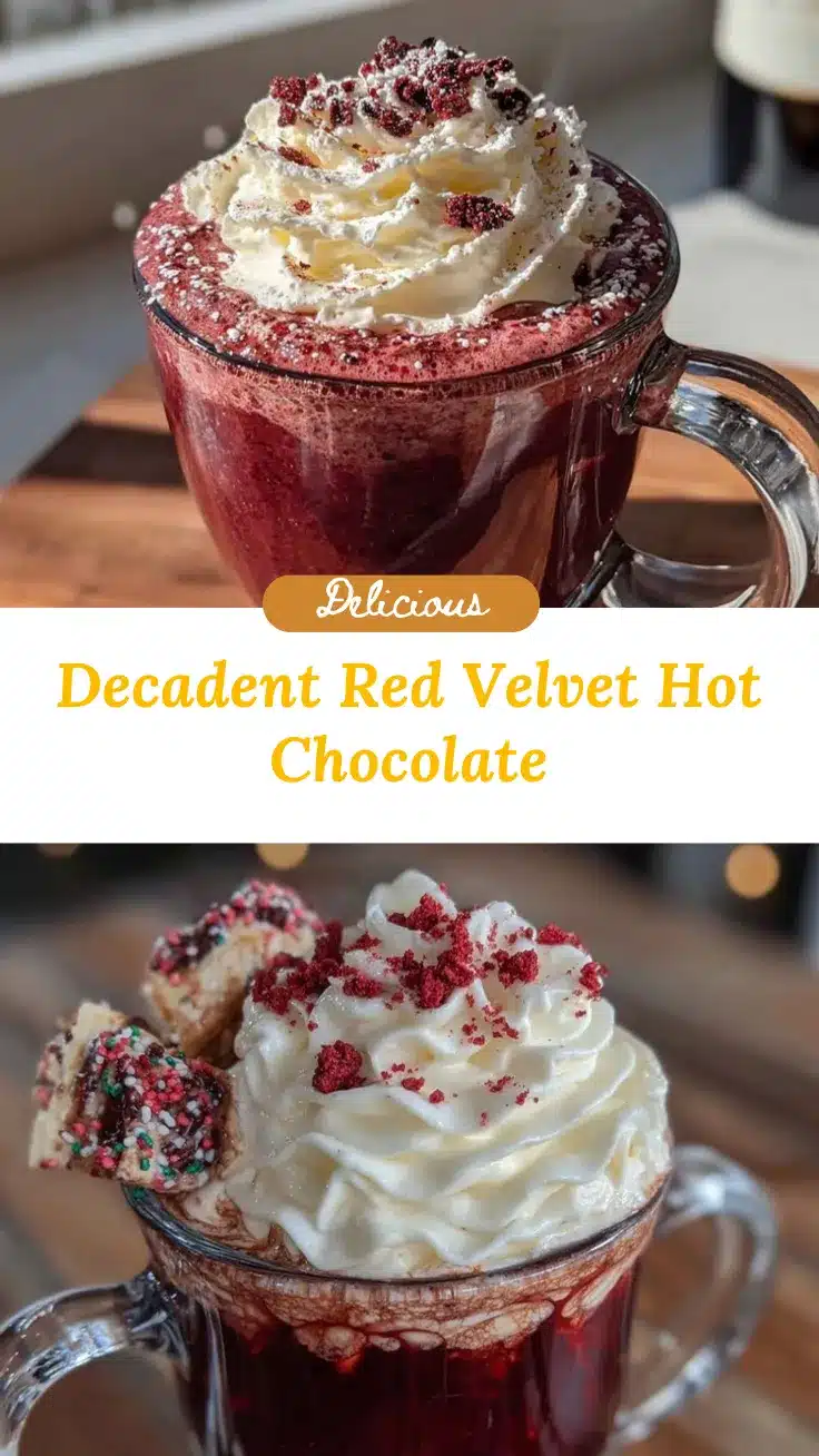 red velvet hot chocolate recipe