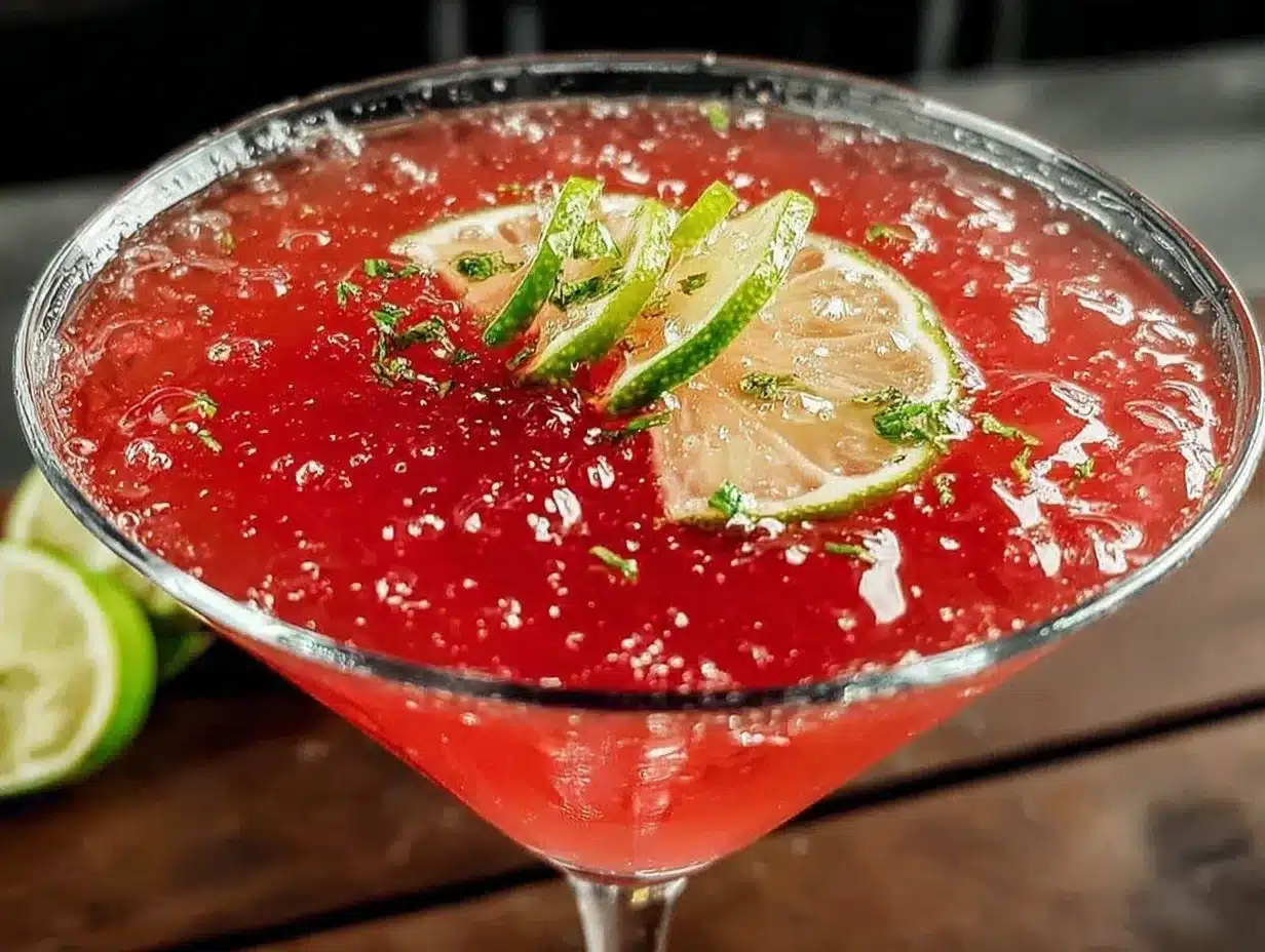 refreshing cosmopolitan cocktail preparation steps