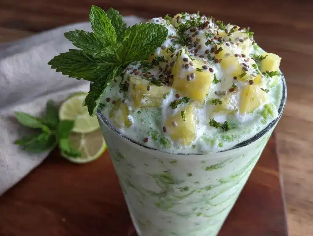 revitalizing morning after recovery smoothie - featured image