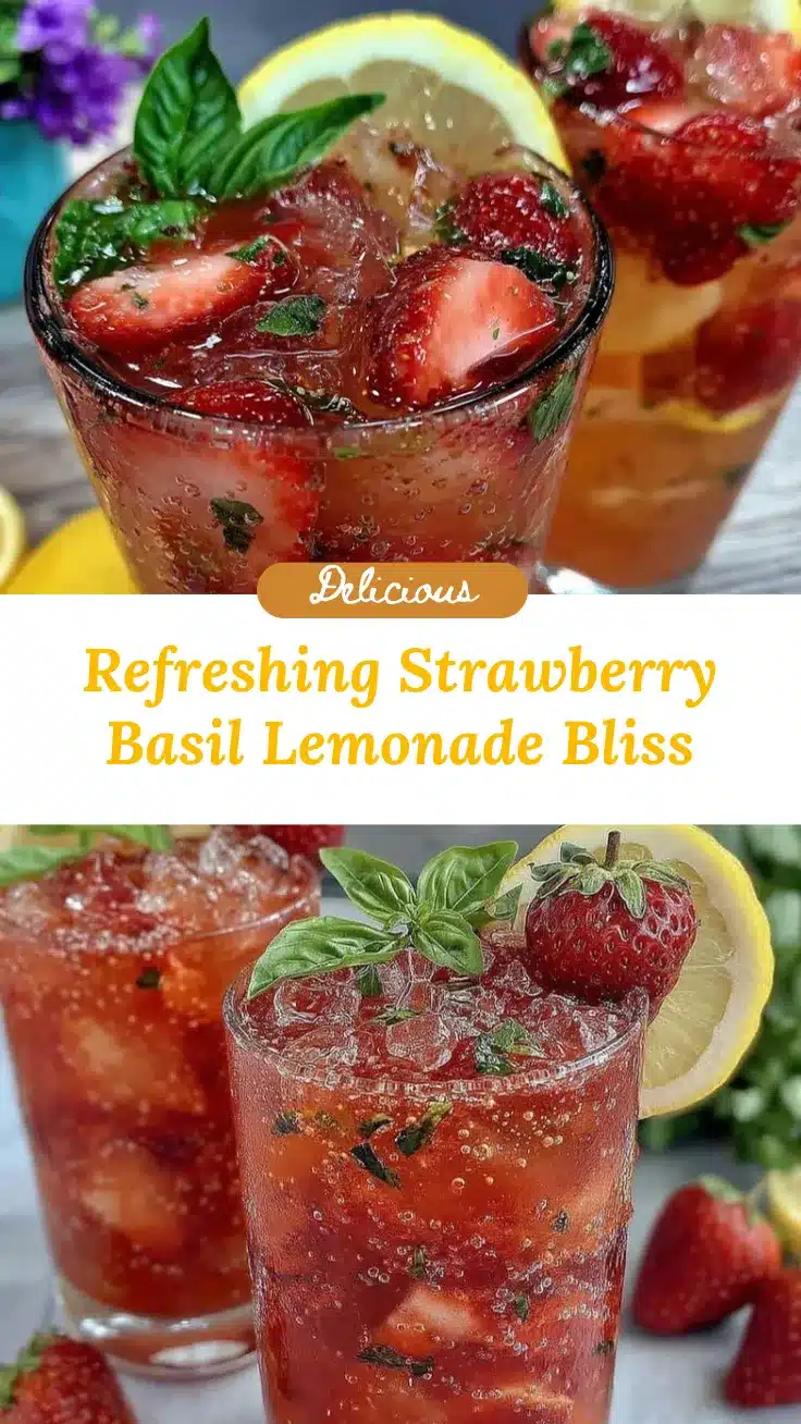 strawberry basil lemonade recipe recipe