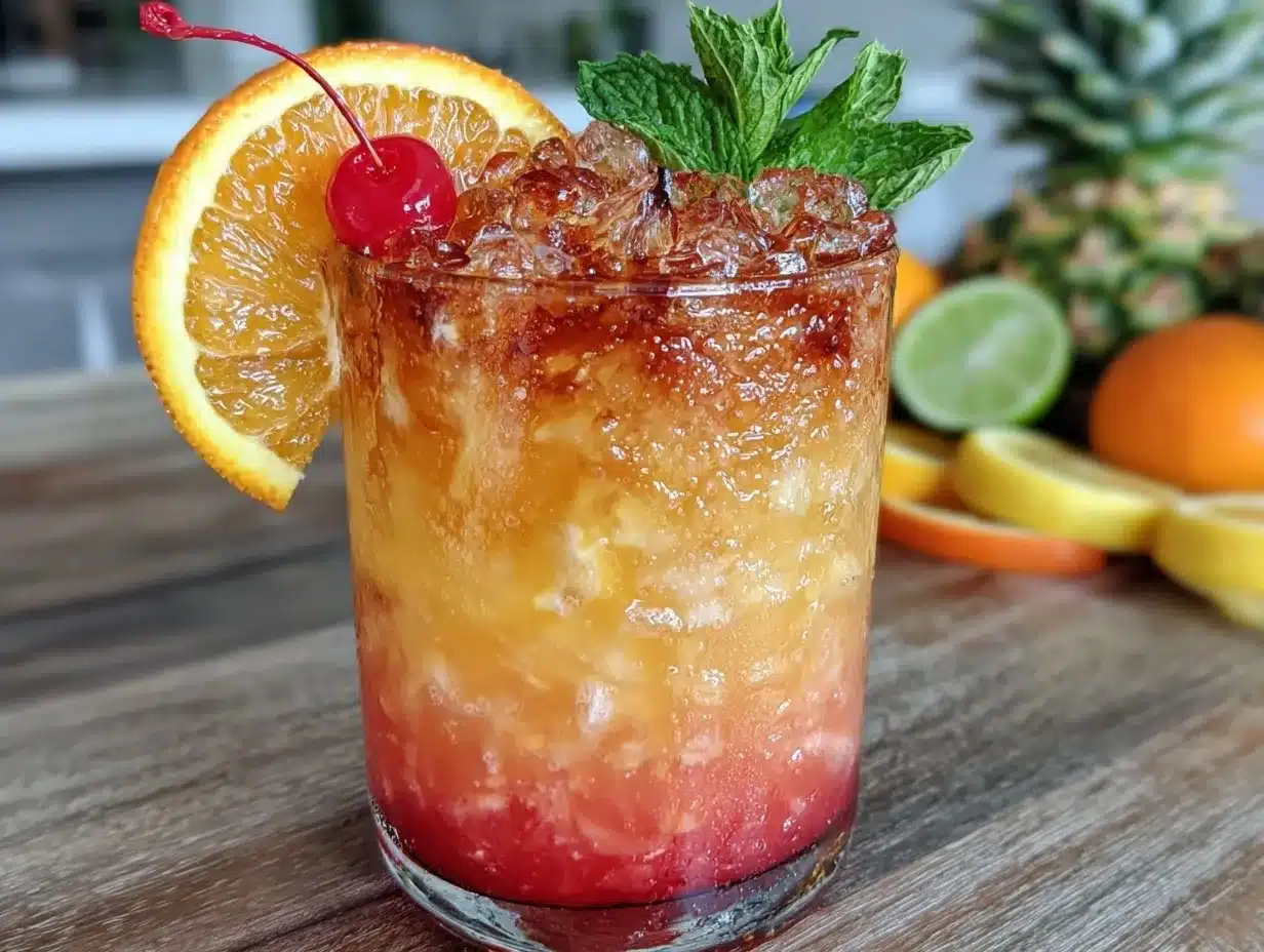 Vibrant Touchdown Punch preparation steps