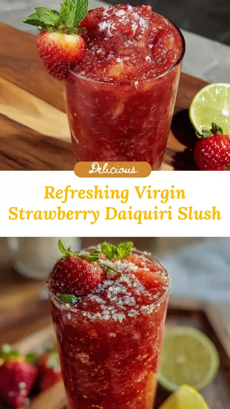 virgin strawberry daiquiri slush recipe