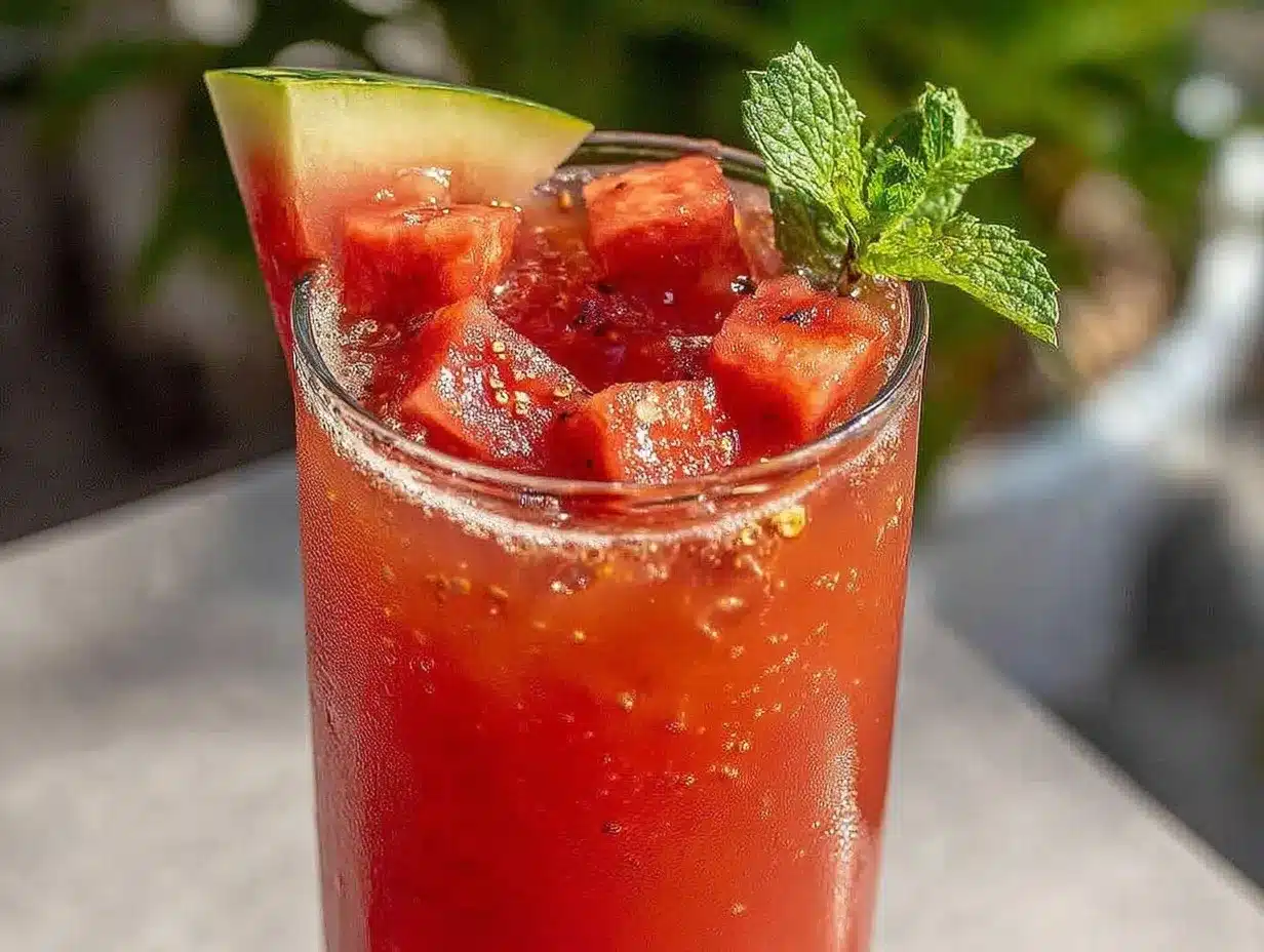 watermelon pink lemonade recipe preparation steps