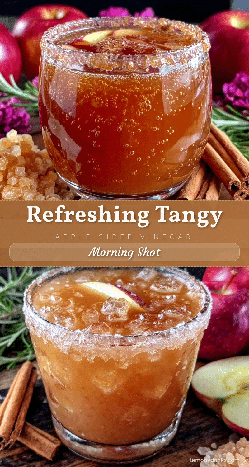 apple cider vinegar morning shot recipe