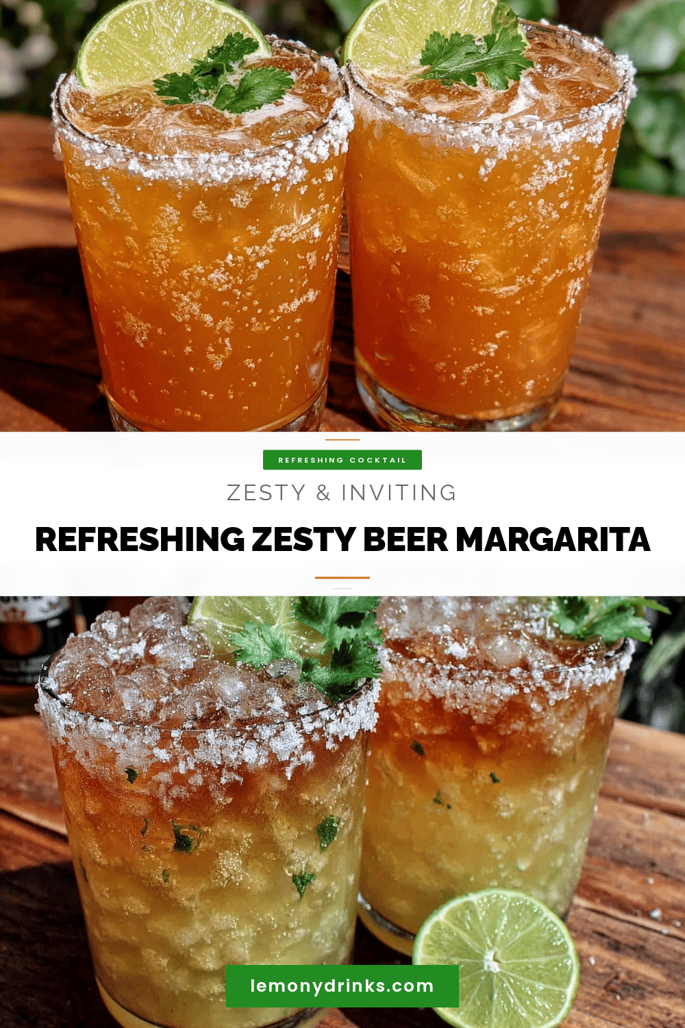 beer margarita with Corona recipe