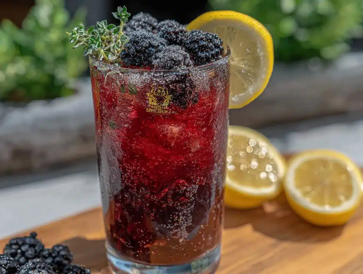 blackberry sage lemonade preparation steps