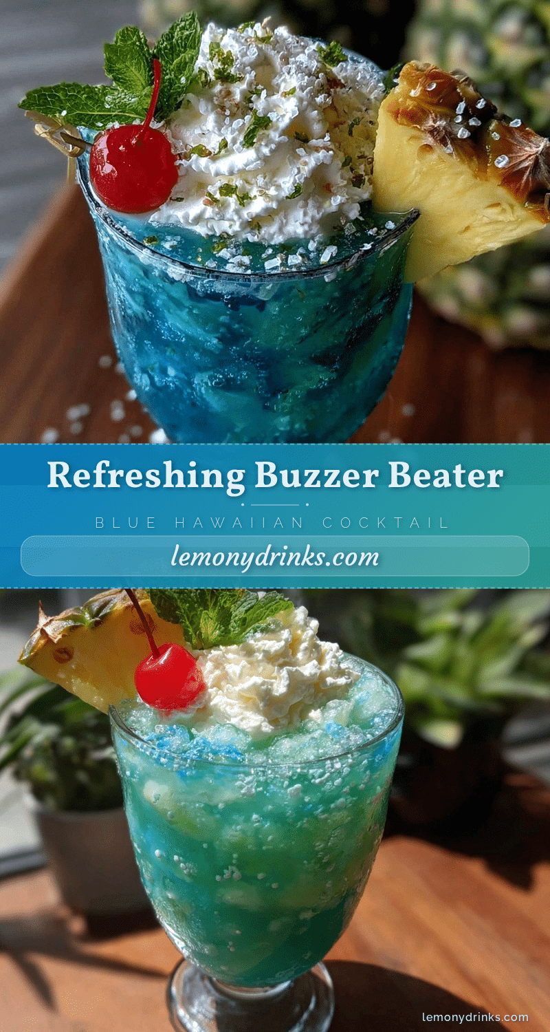 Blue Hawaiian cocktail recipe