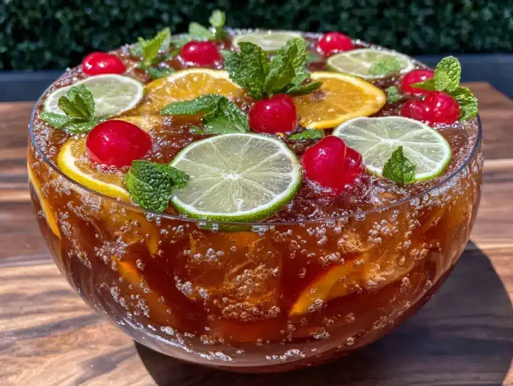 championship cola rum punch - featured image