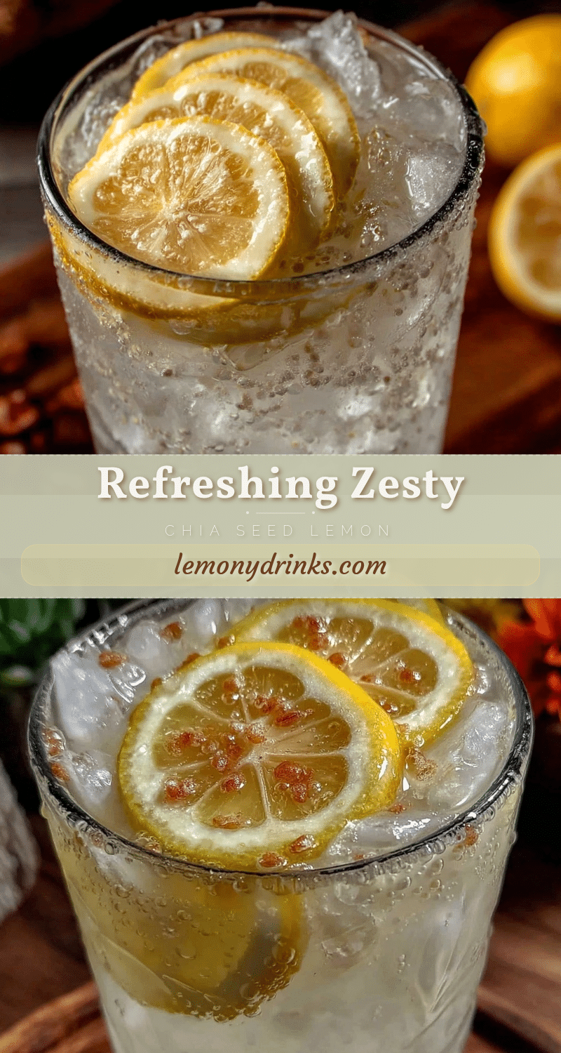 chia seed lemon water recipe