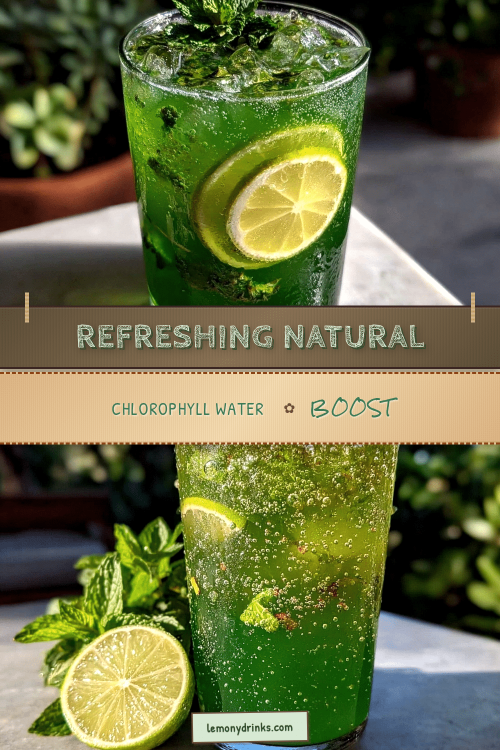 chlorophyll water recipe recipe