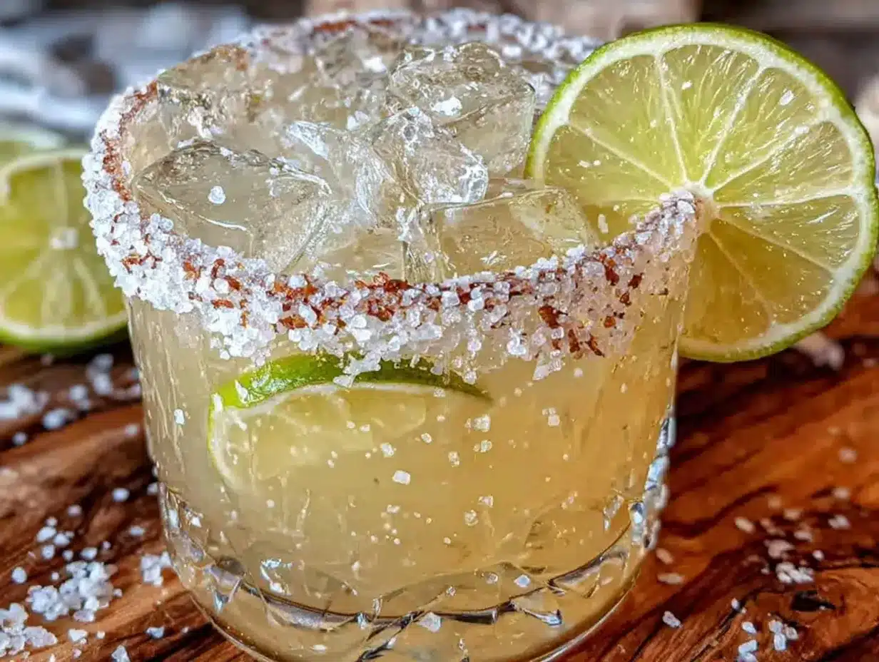 classic margarita on the rocks preparation steps