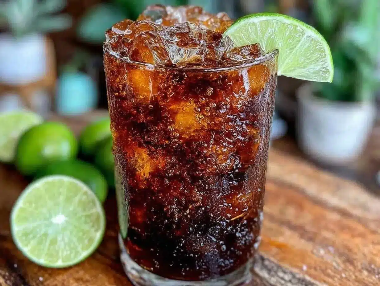 classic rum and coke cocktail recipe preparation steps