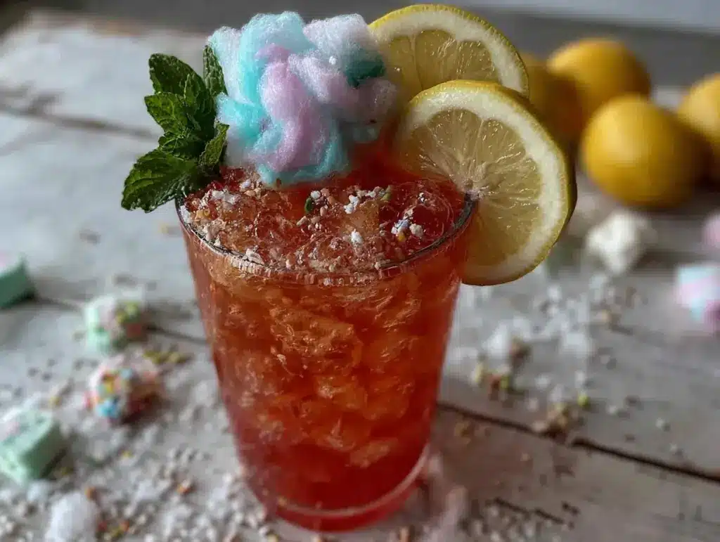 cotton candy lemonade - featured image