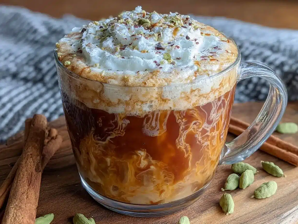 Cozy Cardamom Chai Latte preparation steps