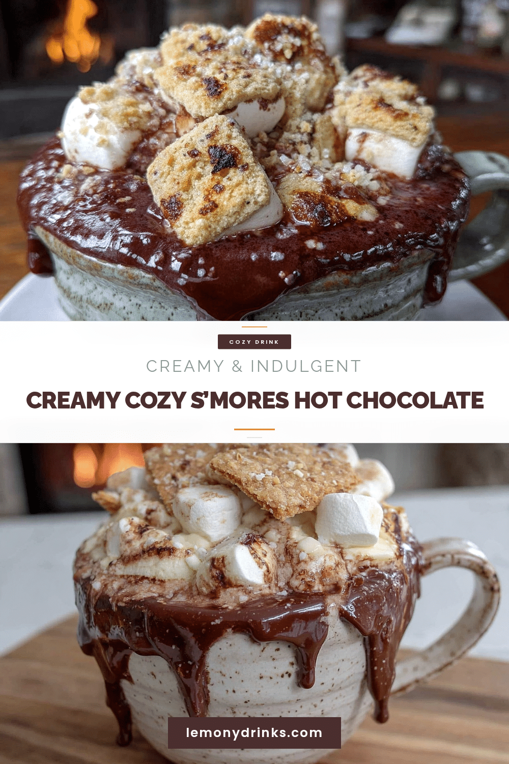 Cozy S’mores Hot Chocolate recipe