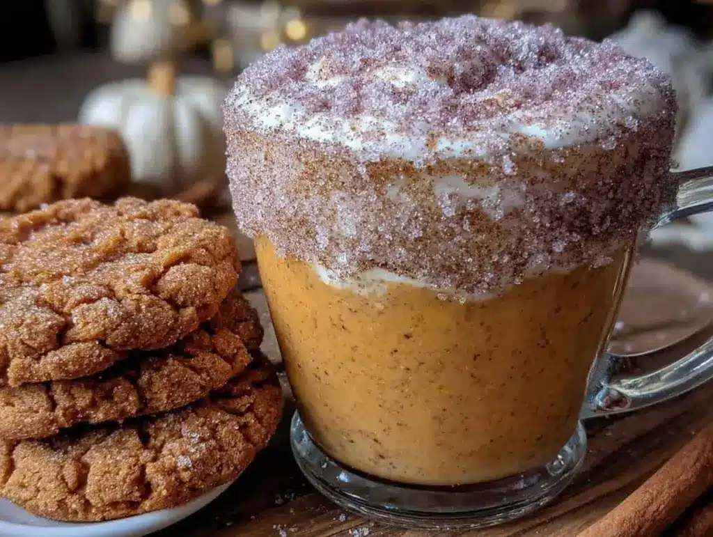 cozy snickerdoodle latte recipe - featured image