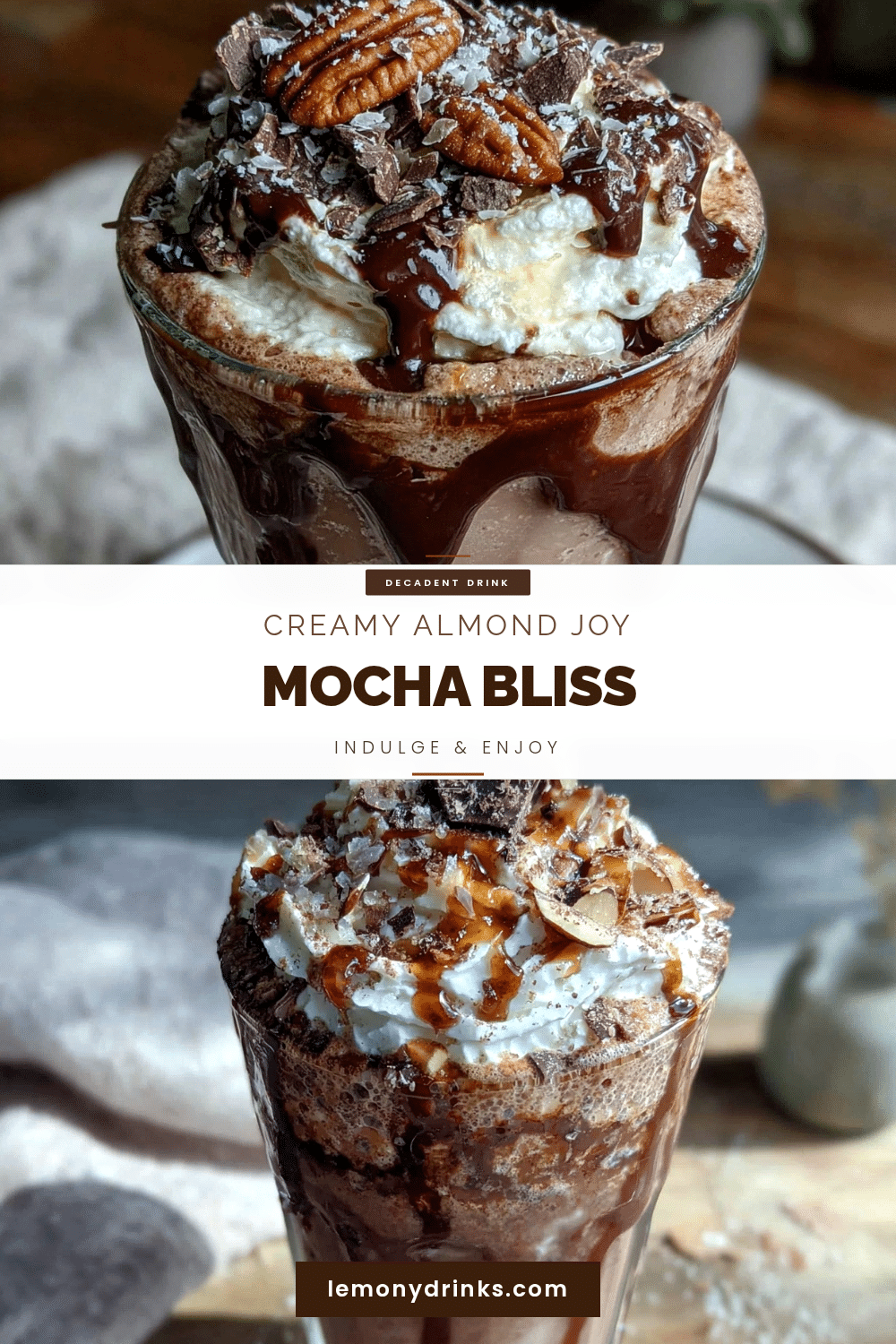 Creamy Almond Joy Mocha Bliss recipe