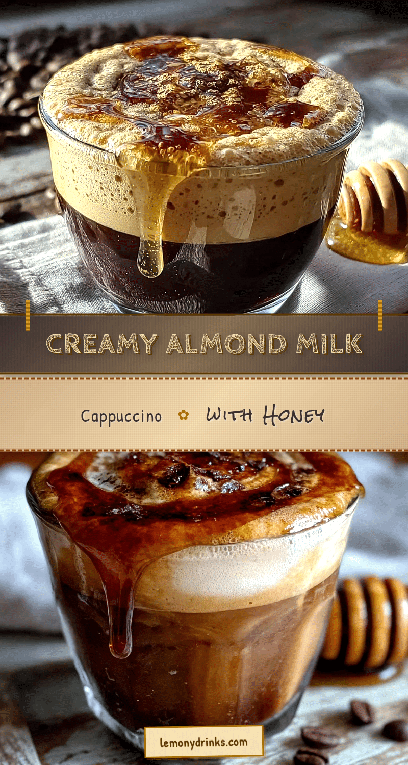 creamy almond milk cappuccino recipe