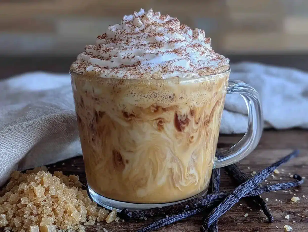 creamy blonde vanilla latte preparation steps
