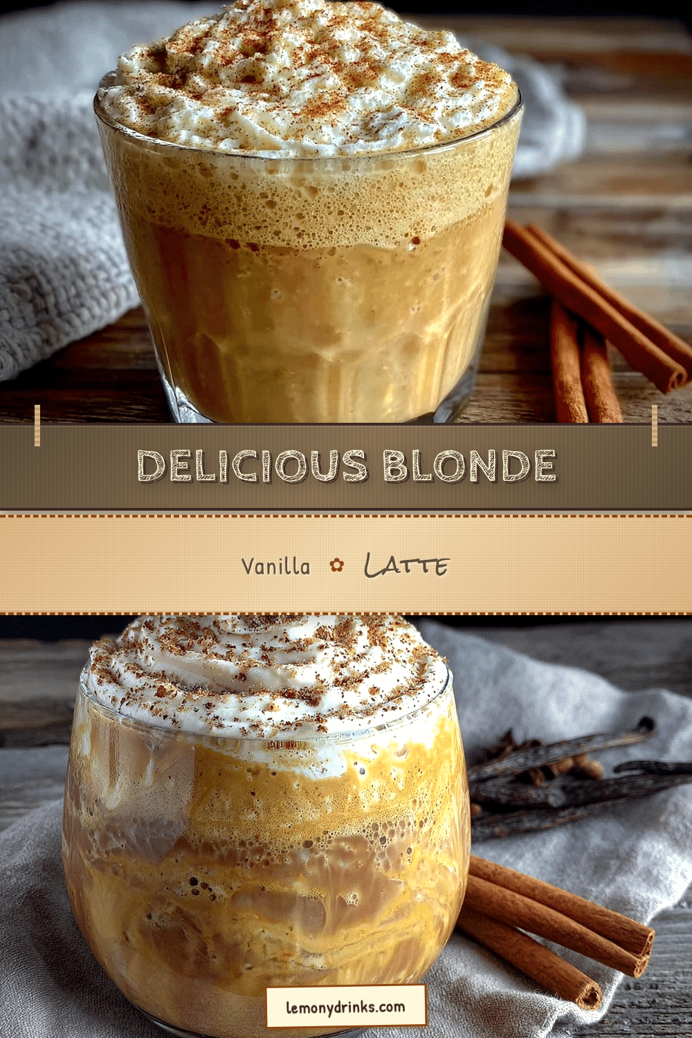 creamy blonde vanilla latte recipe