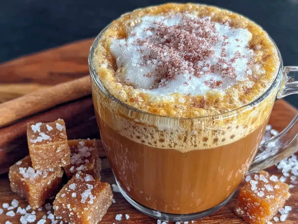 creamy brown sugar cinnamon latte preparation steps