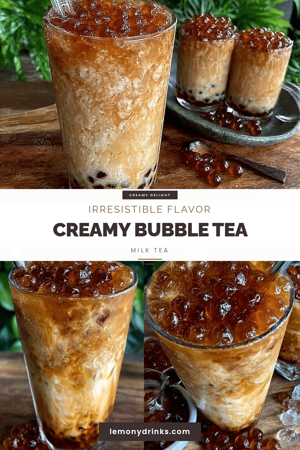 creamy bubble tea recipe recipe