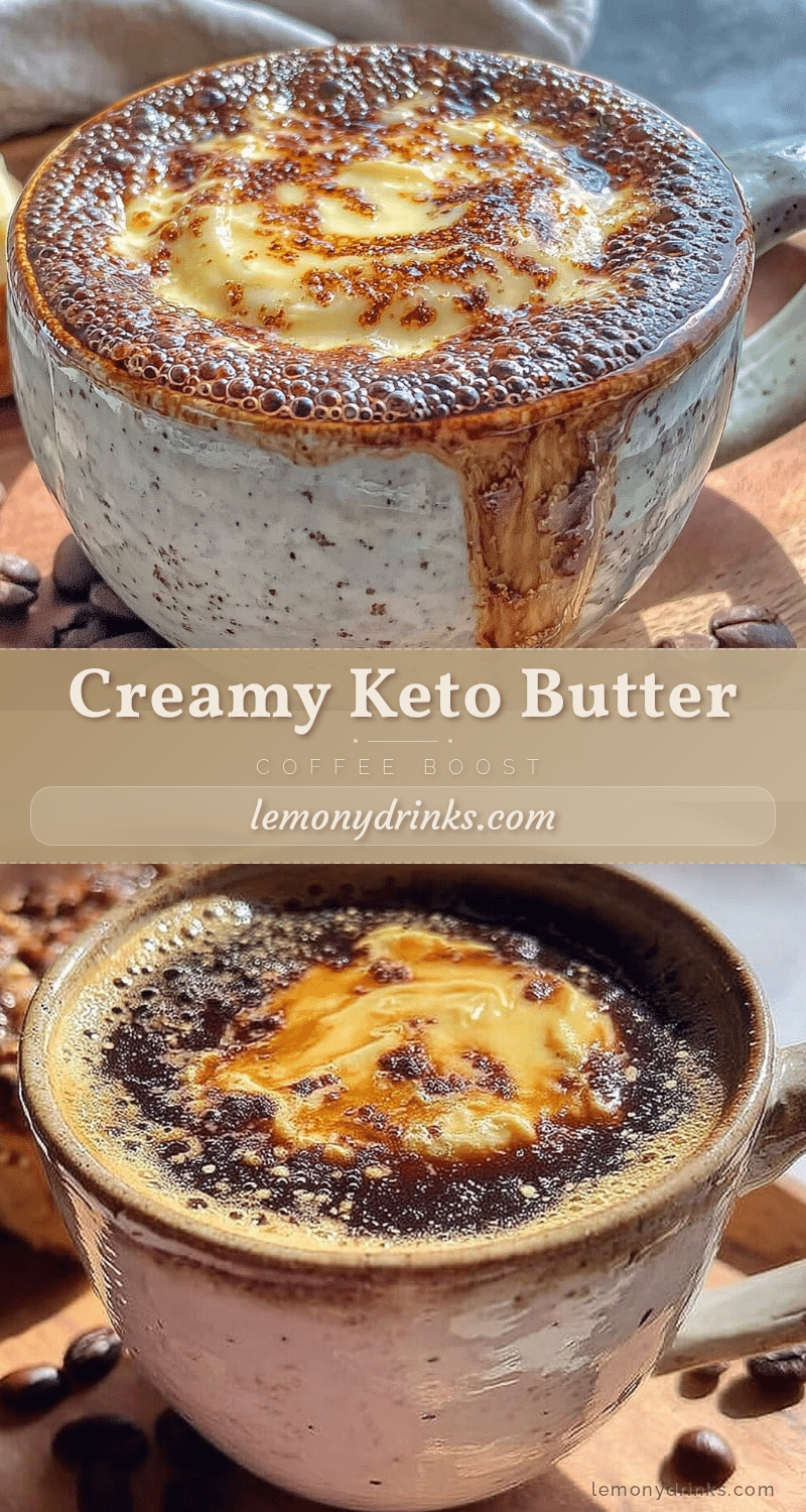 creamy butter coffee keto style recipe