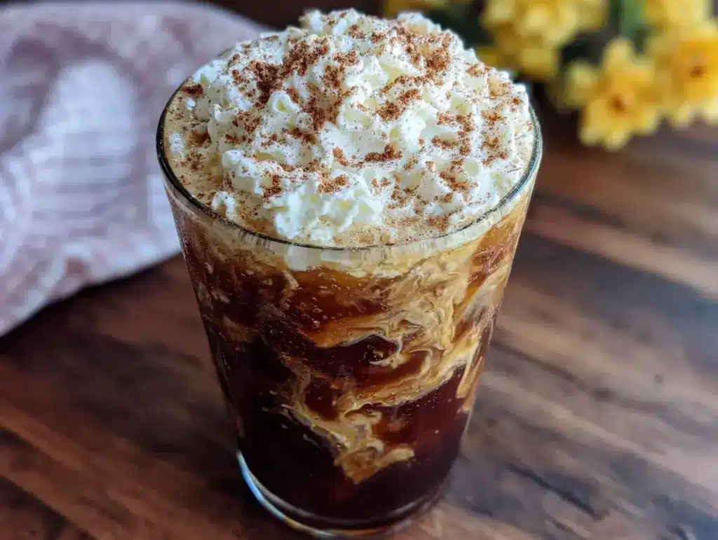 creamy cinnamon dolce cold brew - featured image