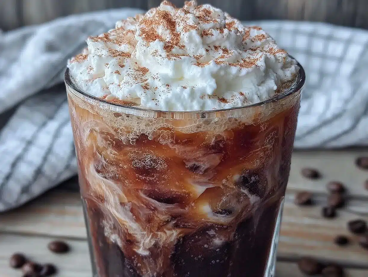 creamy cinnamon dolce cold brew preparation steps