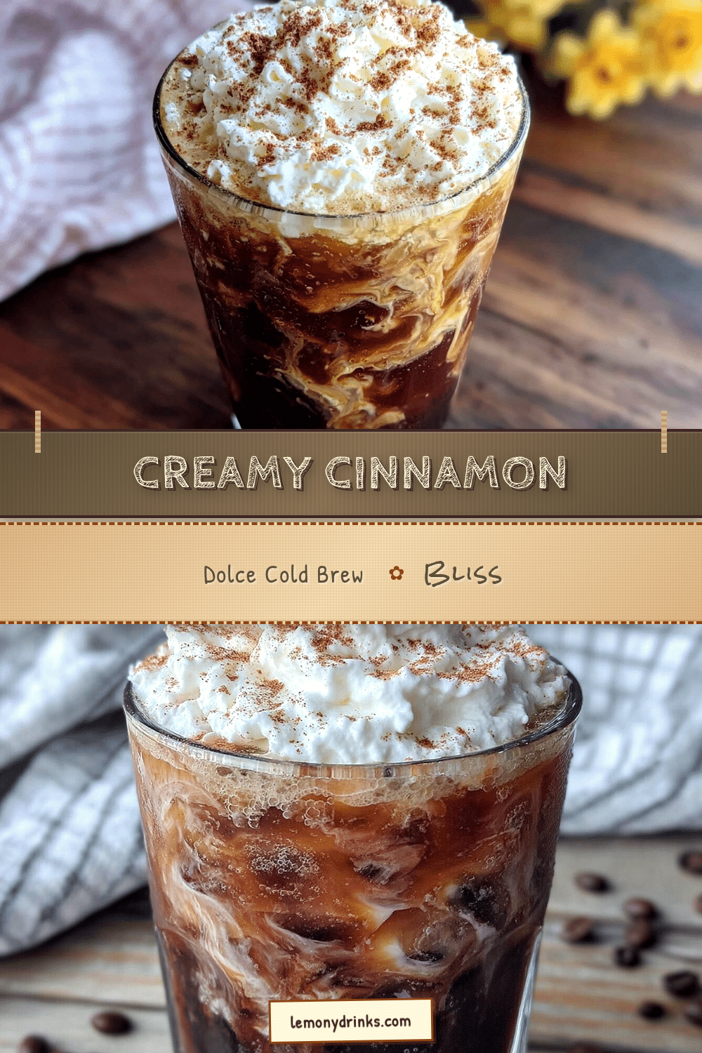 creamy cinnamon dolce cold brew recipe