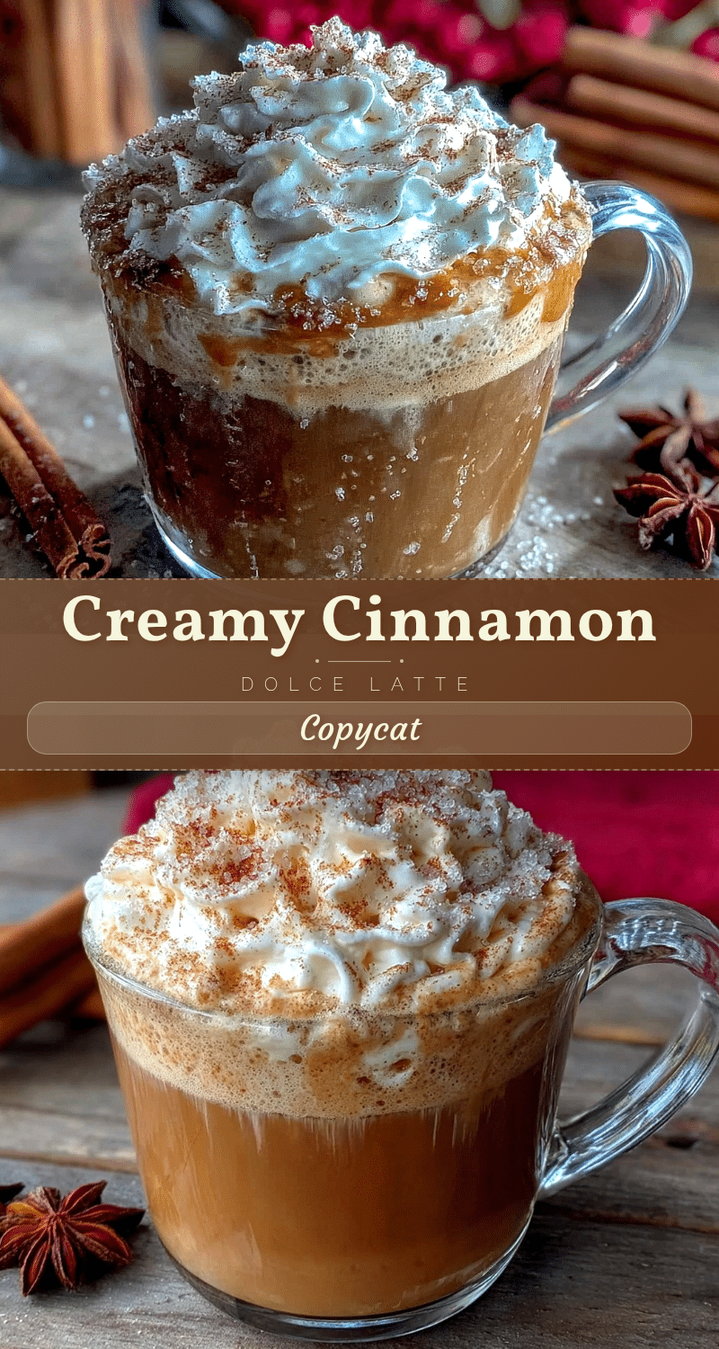 creamy cinnamon dolce latte recipe