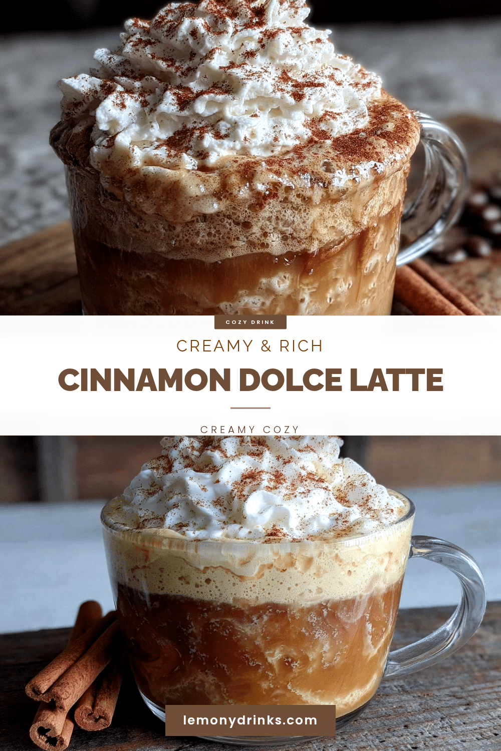 creamy cinnamon dolce latte recipe